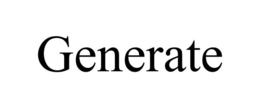 GENERATE trademark
