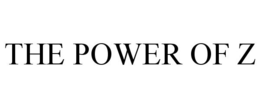 THE POWER OF Z trademark