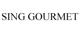 SING GOURMET trademark