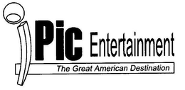 IPIC ENTERTAINMENT THE GREAT AMERICAN DESTINATION trademark
