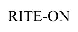 RITE-ON trademark