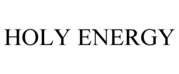 HOLY ENERGY trademark
