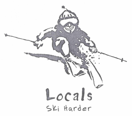 LOCALS SKI HARDER trademark