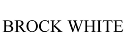 BROCK WHITE trademark