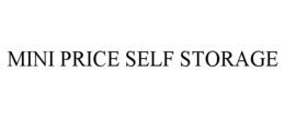 MINI PRICE SELF STORAGE trademark