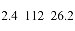 2.4 112 26.2 trademark