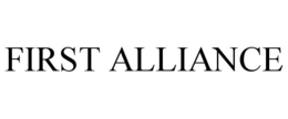 FIRST ALLIANCE trademark