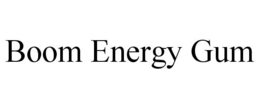 BOOM ENERGY GUM trademark