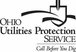 OHIO UTILITIES PROTECTION SERVICE CALL BEFORE YOU DIG trademark