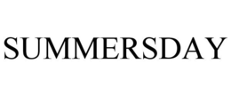 SUMMERSDAY trademark
