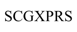SCGXPRS trademark