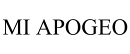 MI APOGEO trademark