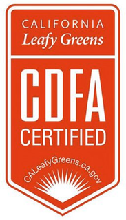 CALIFORNIA LEAFY GREENS CDFA CERTIFIED CALEAFYGREENS.CA.GOV trademark