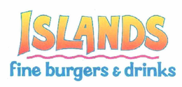 ISLANDS FINE BURGERS & DRINKS trademark