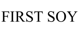 FIRST SOY trademark