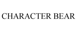 CHARACTER BEAR trademark