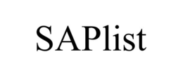 SAPLIST trademark