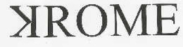 KROME trademark