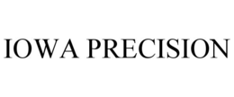 IOWA PRECISION trademark