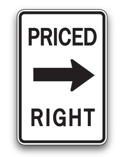 PRICED RIGHT trademark
