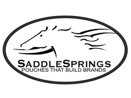 SADDLESPRINGS POUCHES THAT BUILD BRANDS trademark