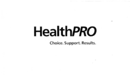 HEALTHPRO CHOICE. SUPPORT. RESULTS. trademark