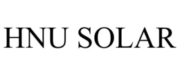 HNU SOLAR trademark