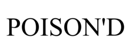 POISON'D trademark