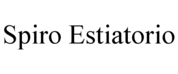 SPIRO ESTIATORIO trademark