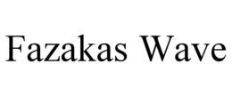 FAZAKAS WAVE trademark
