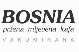 BOSNIA PRZENA MLJEVENA KAFA VAKUMIRANA trademark