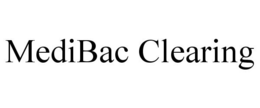 MEDIBAC CLEARING trademark