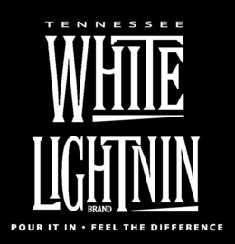 TENNESSEE WHITE LIGHTNIN BRAND POUR IT IN · FEEL THE DIFFERENCE trademark