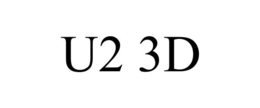 U2 3D trademark