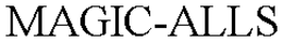 MAGIC-ALLS trademark