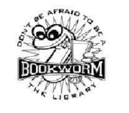 DON'T BE AFRAID TO BE A BOOKWORM THE LIBRARY trademark