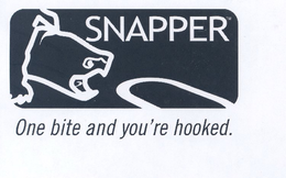 SNAPPER ONE BITE AND YOU'RE HOOKED. trademark