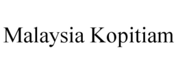 MALAYSIA KOPITIAM trademark