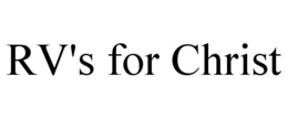 RV'S FOR CHRIST trademark