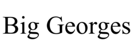 BIG GEORGES trademark