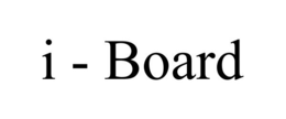 I - BOARD trademark