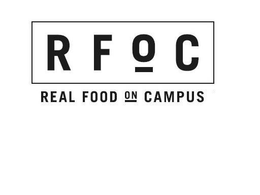 RFOC REAL FOOD ON CAMPUS trademark
