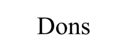 DONS trademark