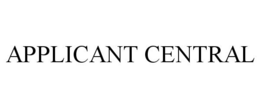 APPLICANT CENTRAL trademark
