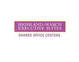 HIGHLAND-MARCH EXECUTIVE SUITES SHARED OFFICE CENTERS trademark