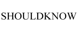 SHOULDKNOW trademark