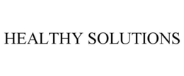 HEALTHY SOLUTIONS trademark