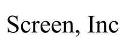 SCREEN, INC trademark