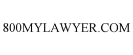 800MYLAWYER.COM trademark