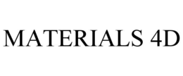 MATERIALS 4D trademark